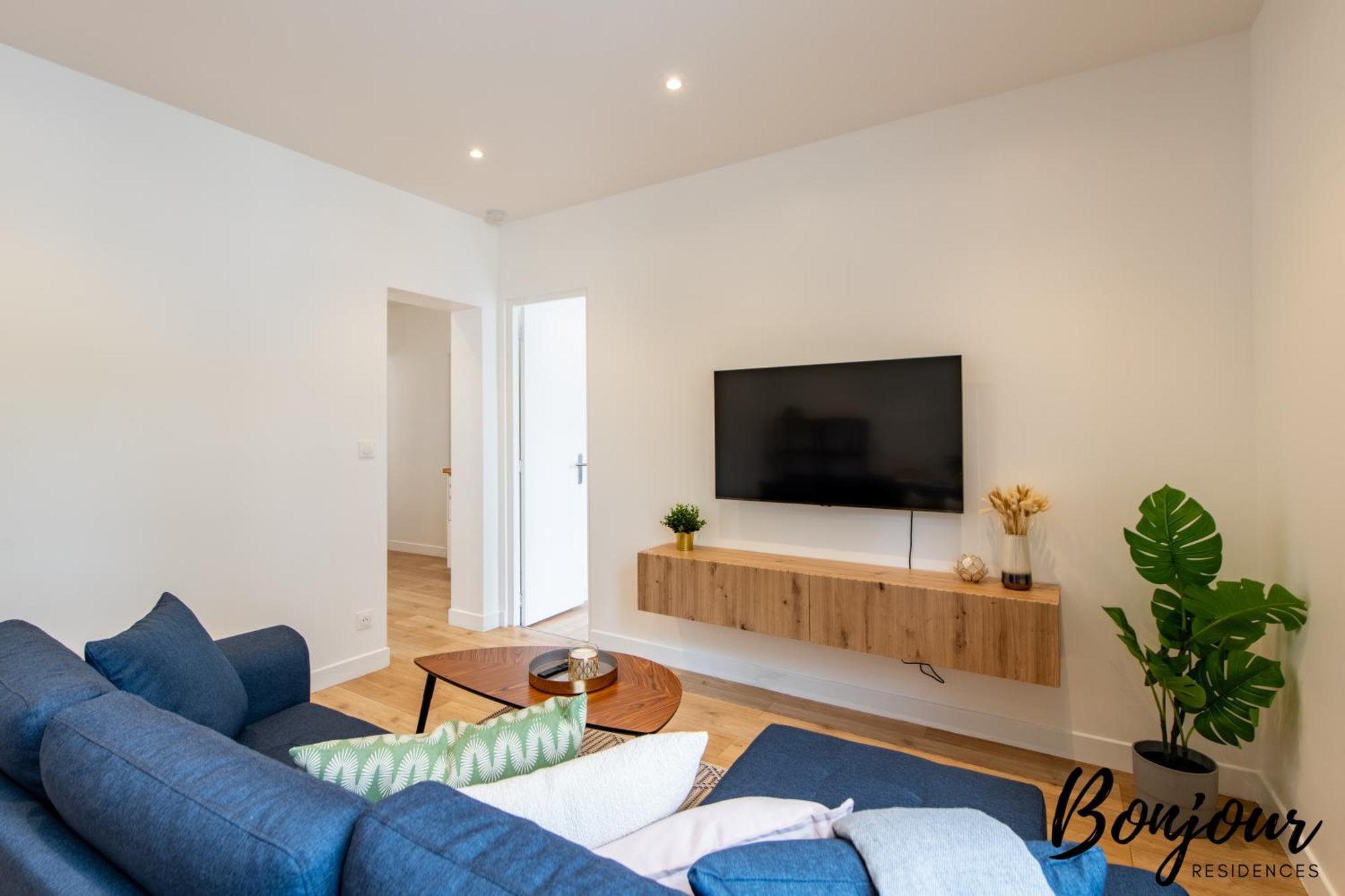 Free Parking - Porte D'Orleans - 2 Bedrooms 蒙鲁日 外观 照片