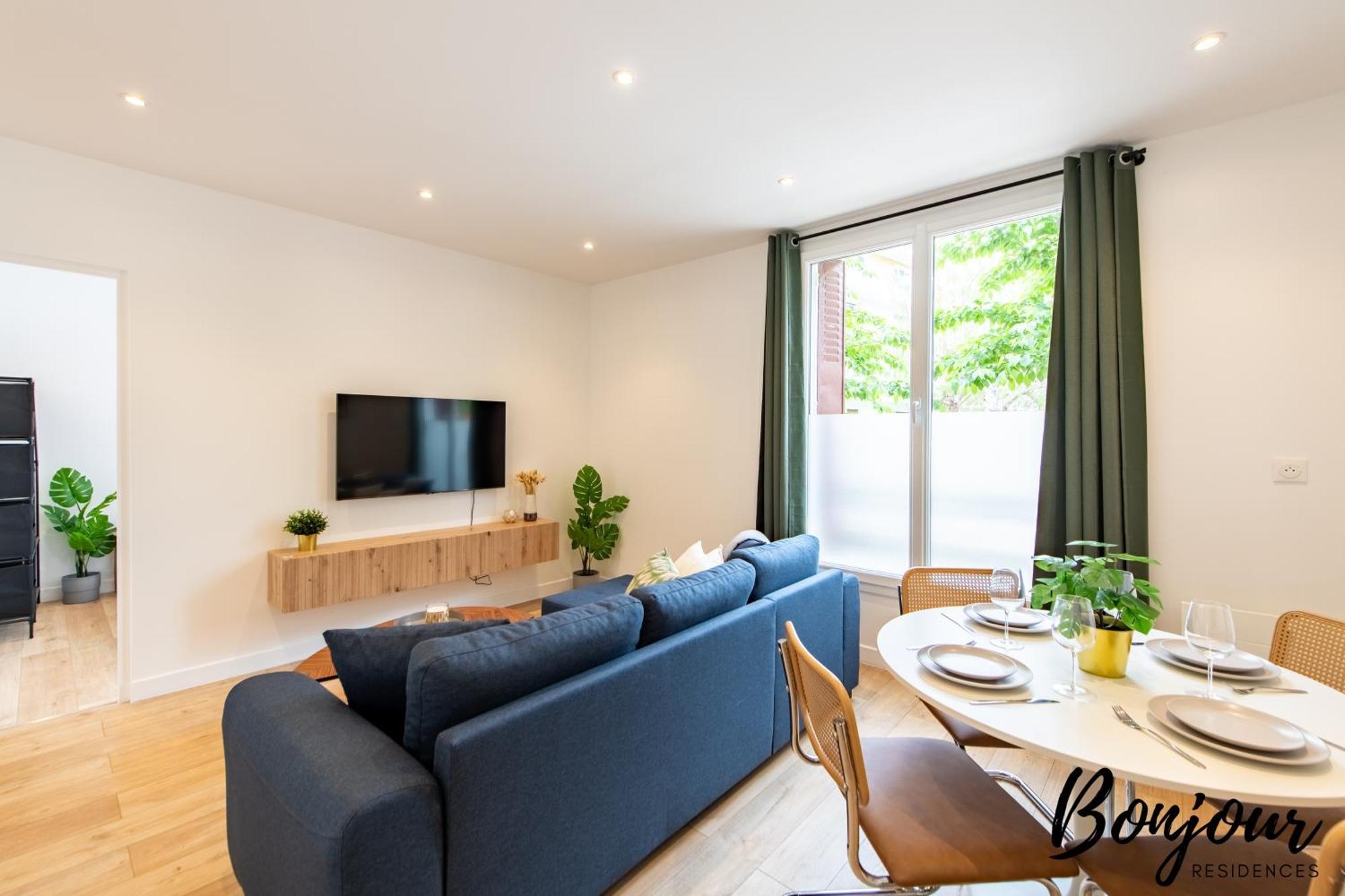 Free Parking - Porte D'Orleans - 2 Bedrooms 蒙鲁日 外观 照片