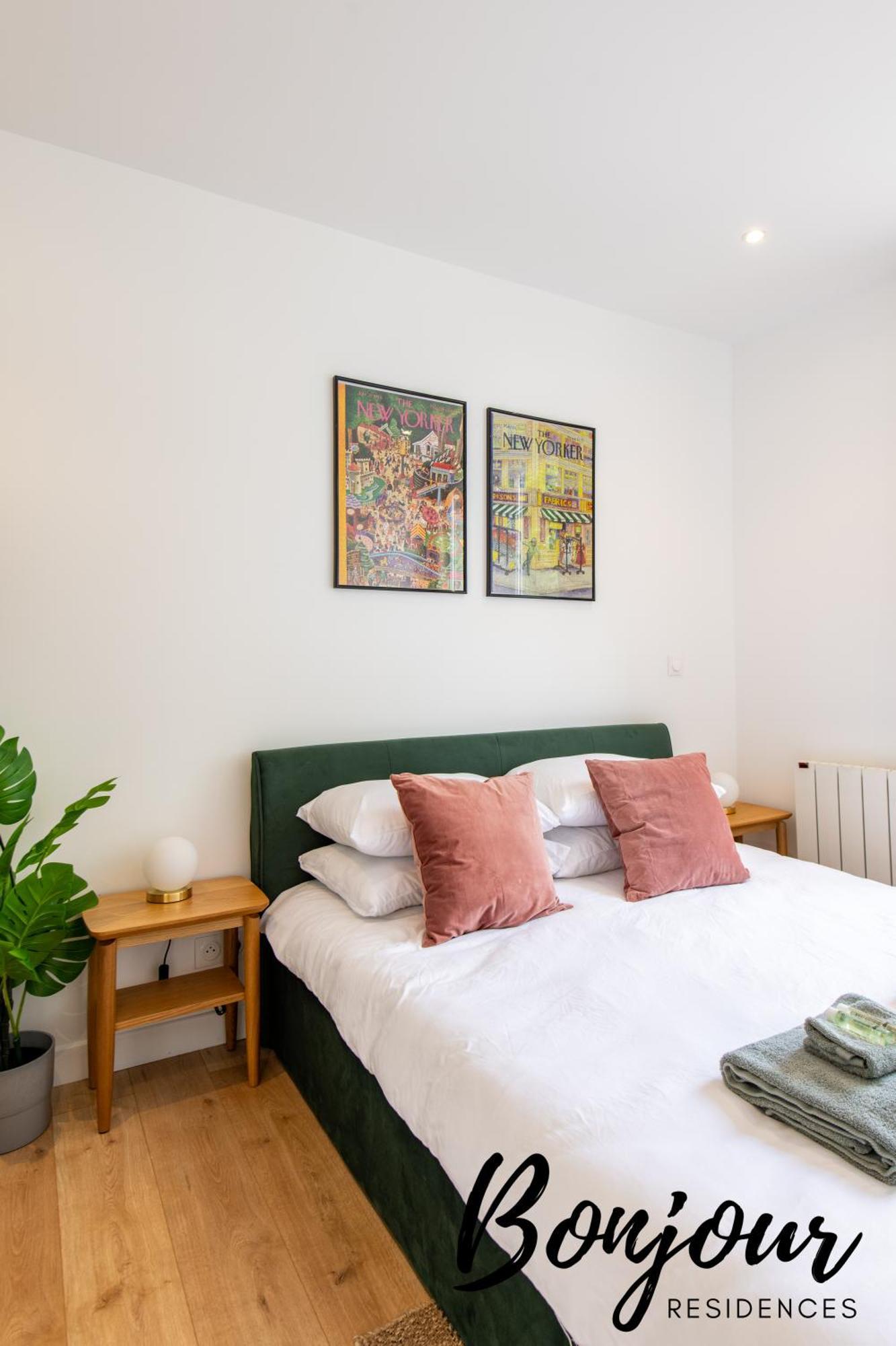Free Parking - Porte D'Orleans - 2 Bedrooms 蒙鲁日 外观 照片