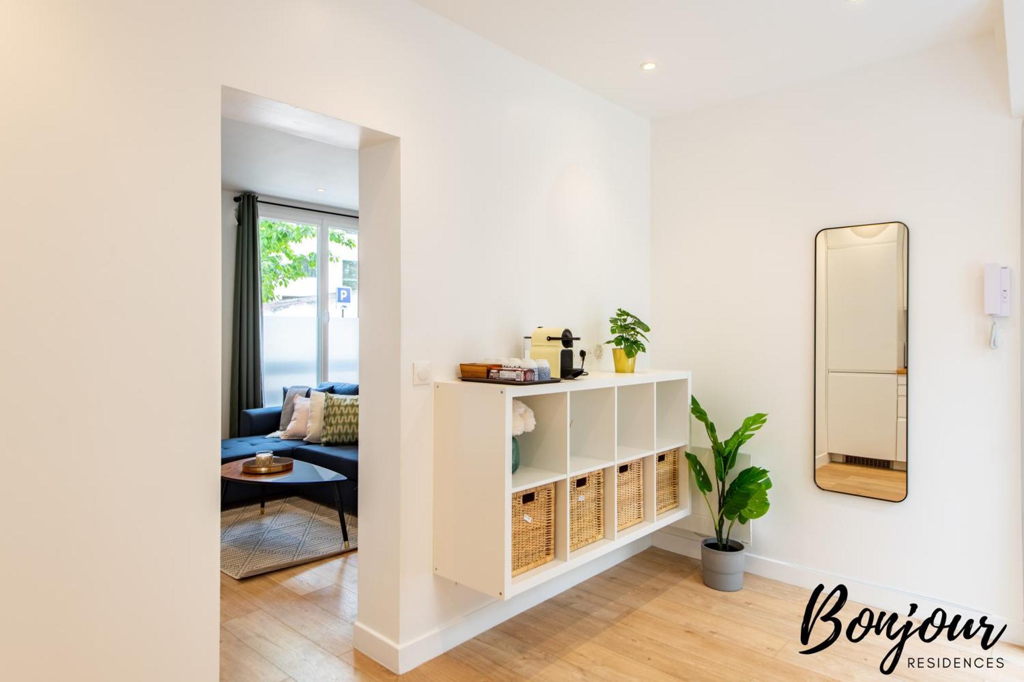 Free Parking - Porte D'Orleans - 2 Bedrooms 蒙鲁日 外观 照片