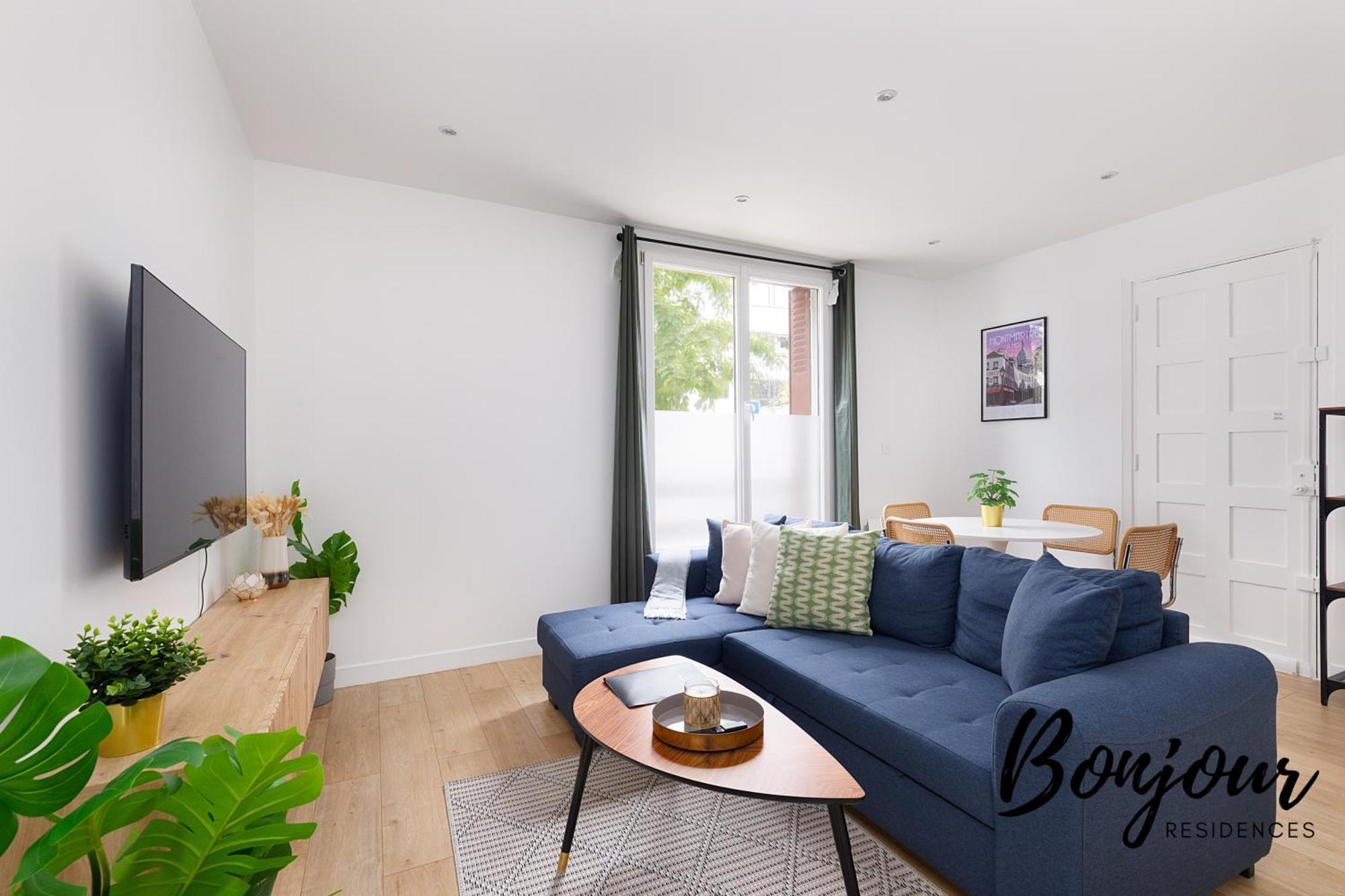 Free Parking - Porte D'Orleans - 2 Bedrooms 蒙鲁日 外观 照片